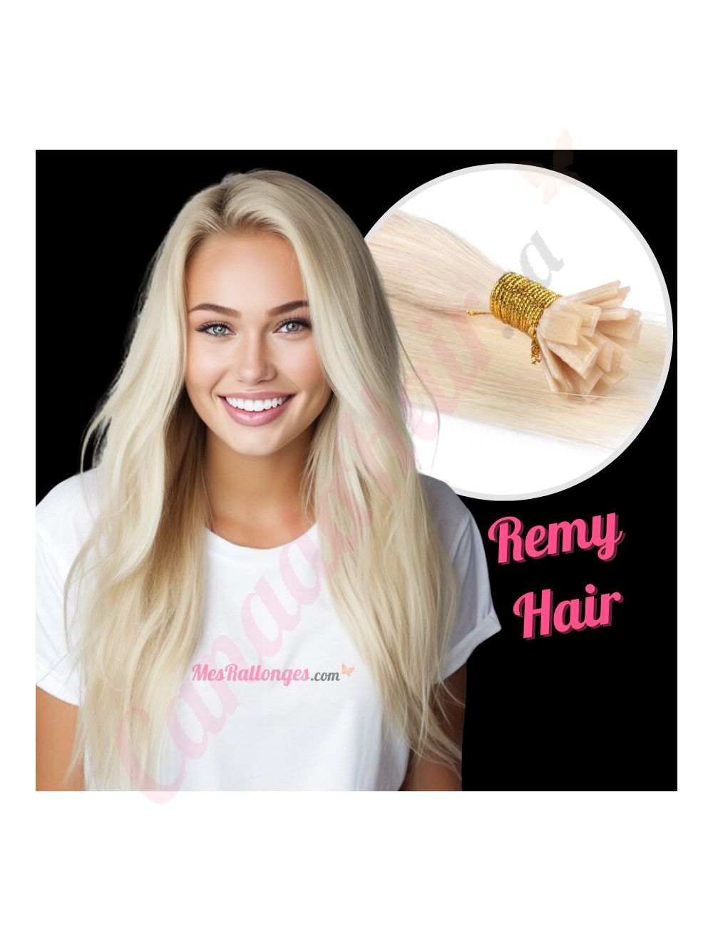 Remy hair extensions fusion online