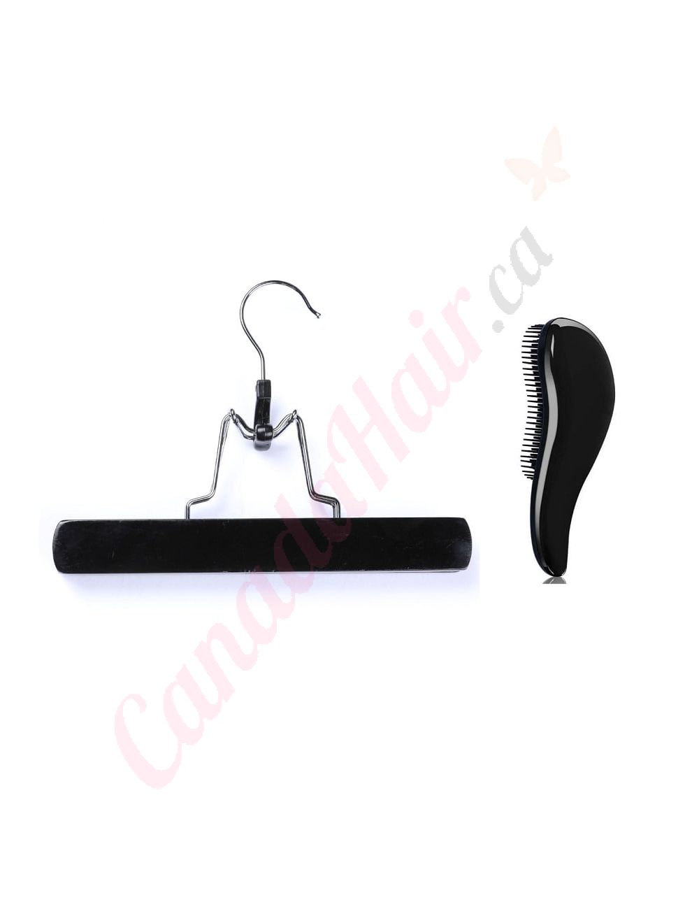 Hair extensions hanger outlet