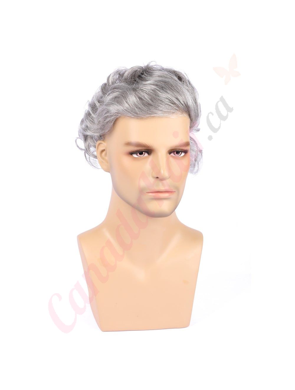 Toupee for Men Salt Pepper Premium Remy Human Hair For Men Canada Hair
