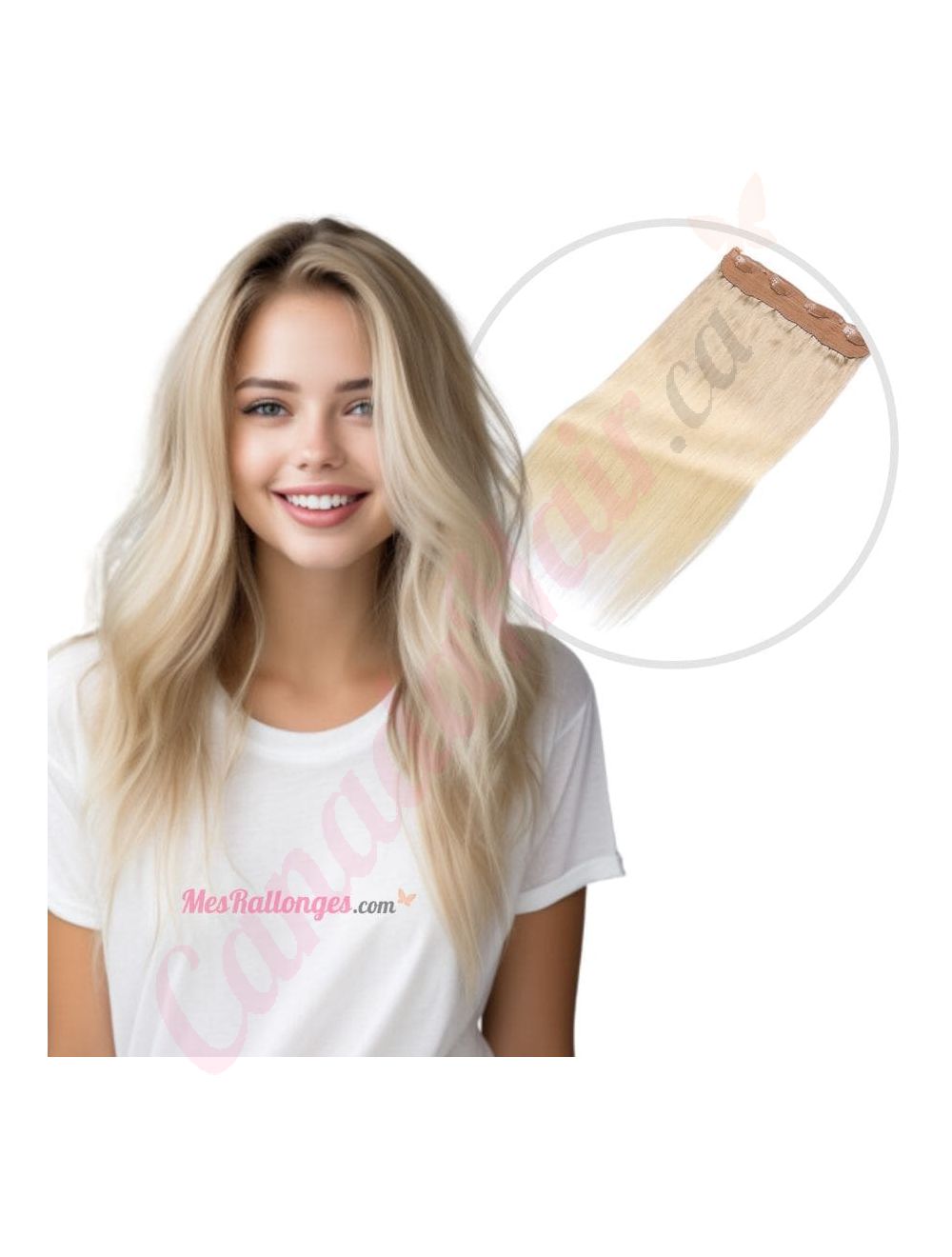Human hair extensions ash blonde deals
