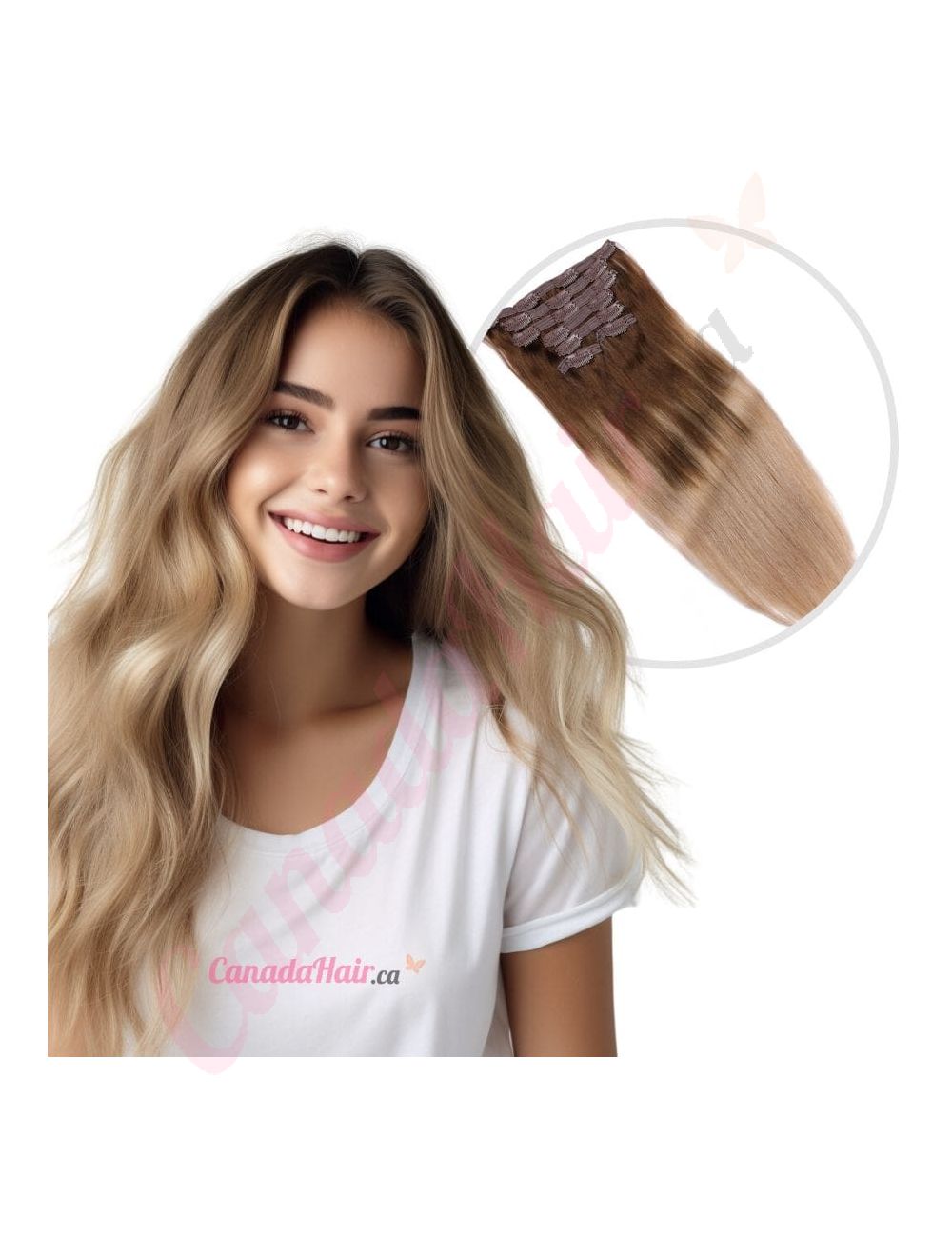 Human hair extensions blonde outlet