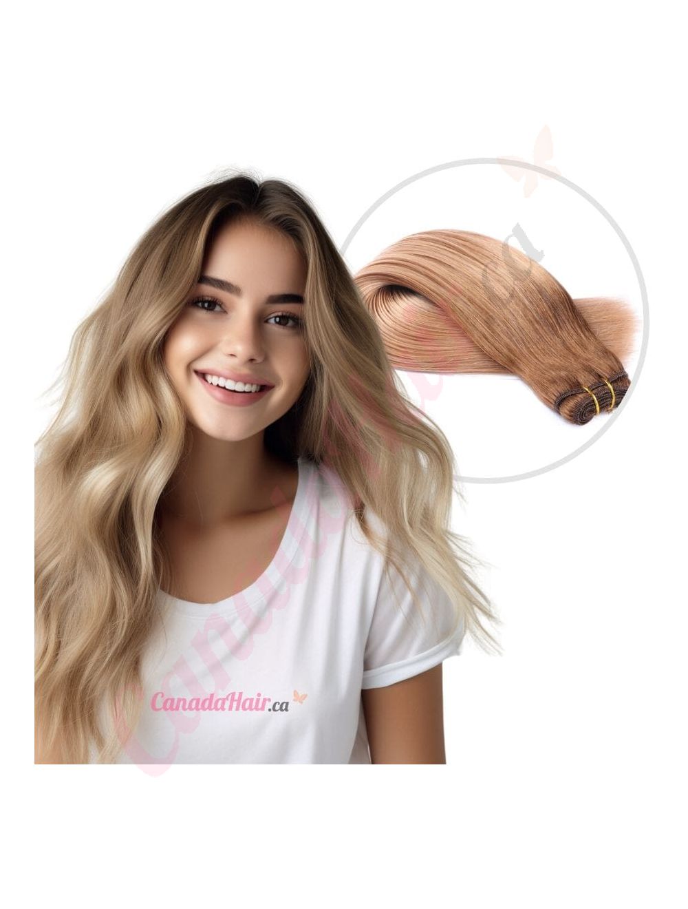 Human hair extensions sew in weft shop