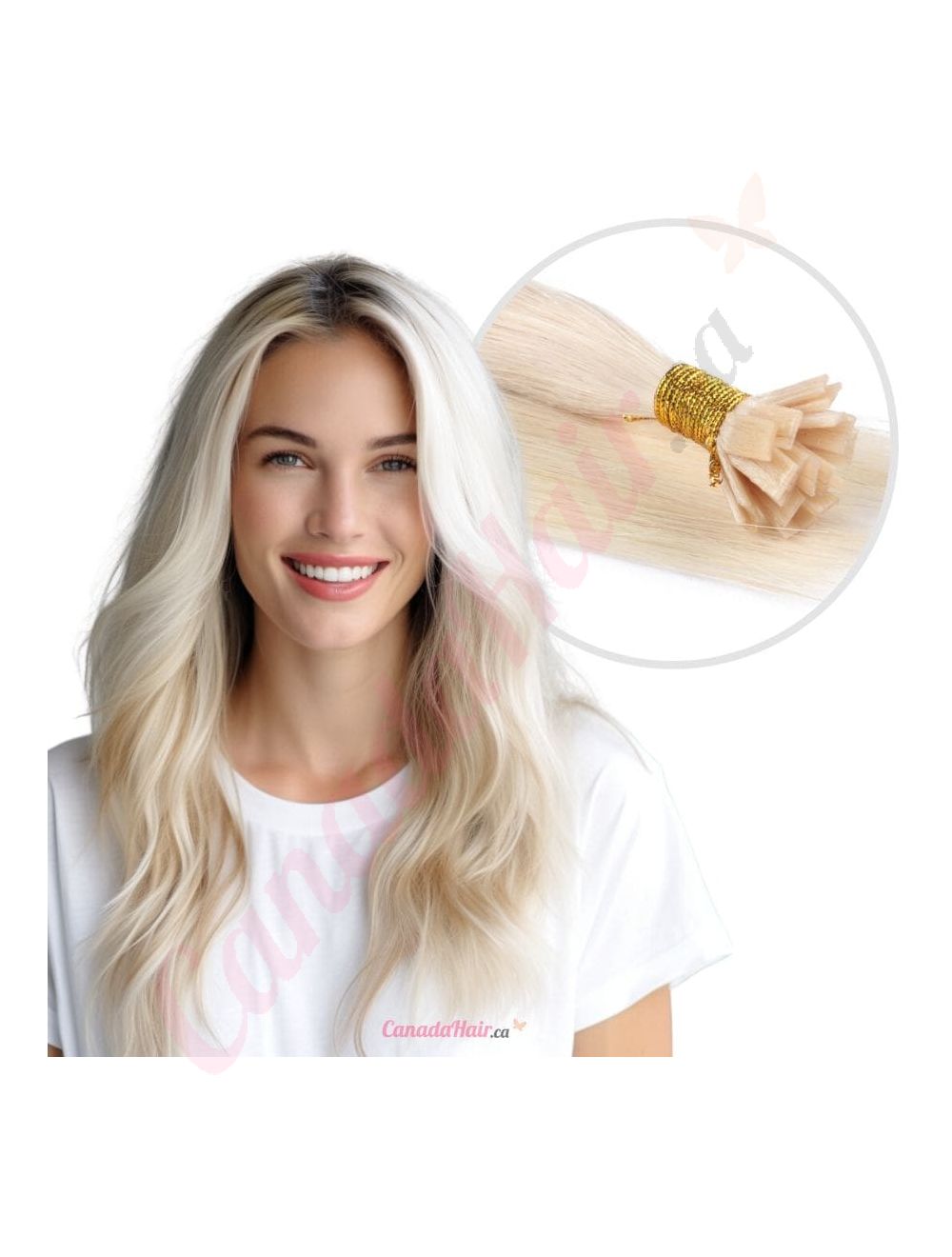 Human hair extensions keratin tip cheap