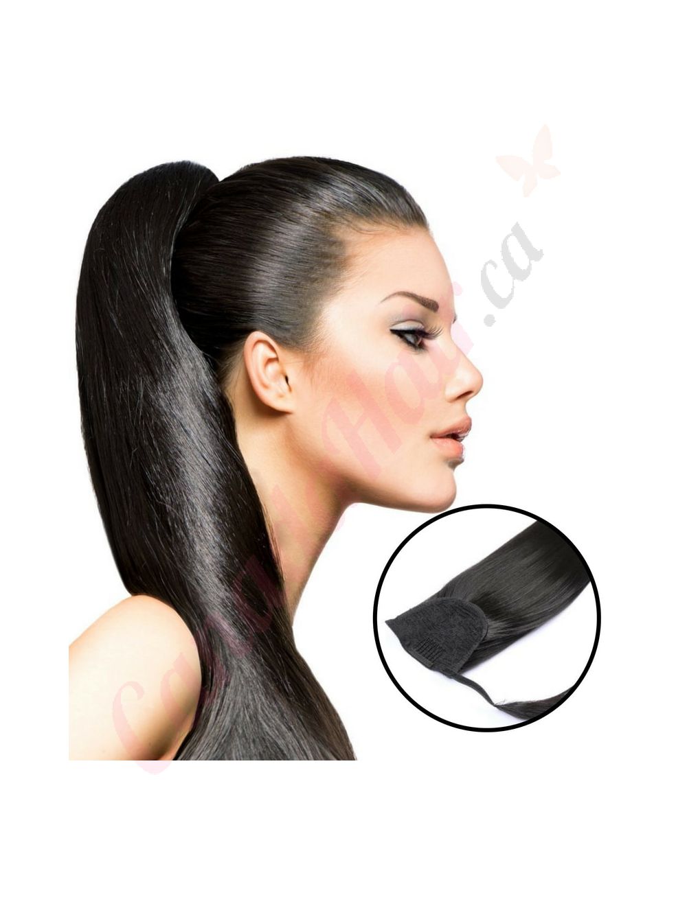 Human hair extensions in black hot sale