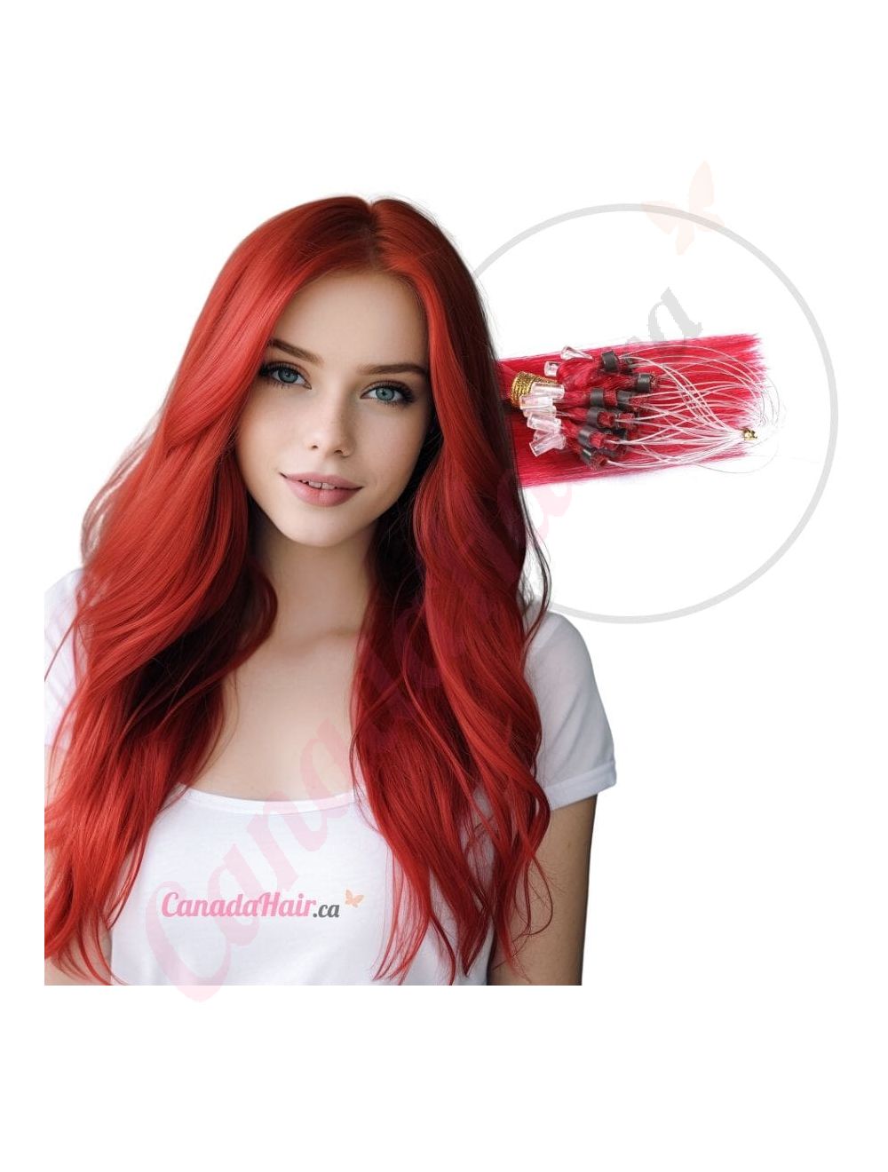 Hair pieces red hot sale
