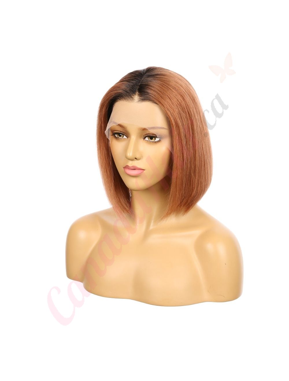 10 1bt 33 bobo Short Colour 1bt 33 bobo Remy Human Hair Wig 10 inches Dark
