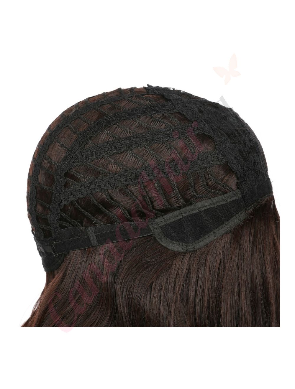 DM1707533-v4 - Long Black Synthetic Hair Wig [Final Sale]