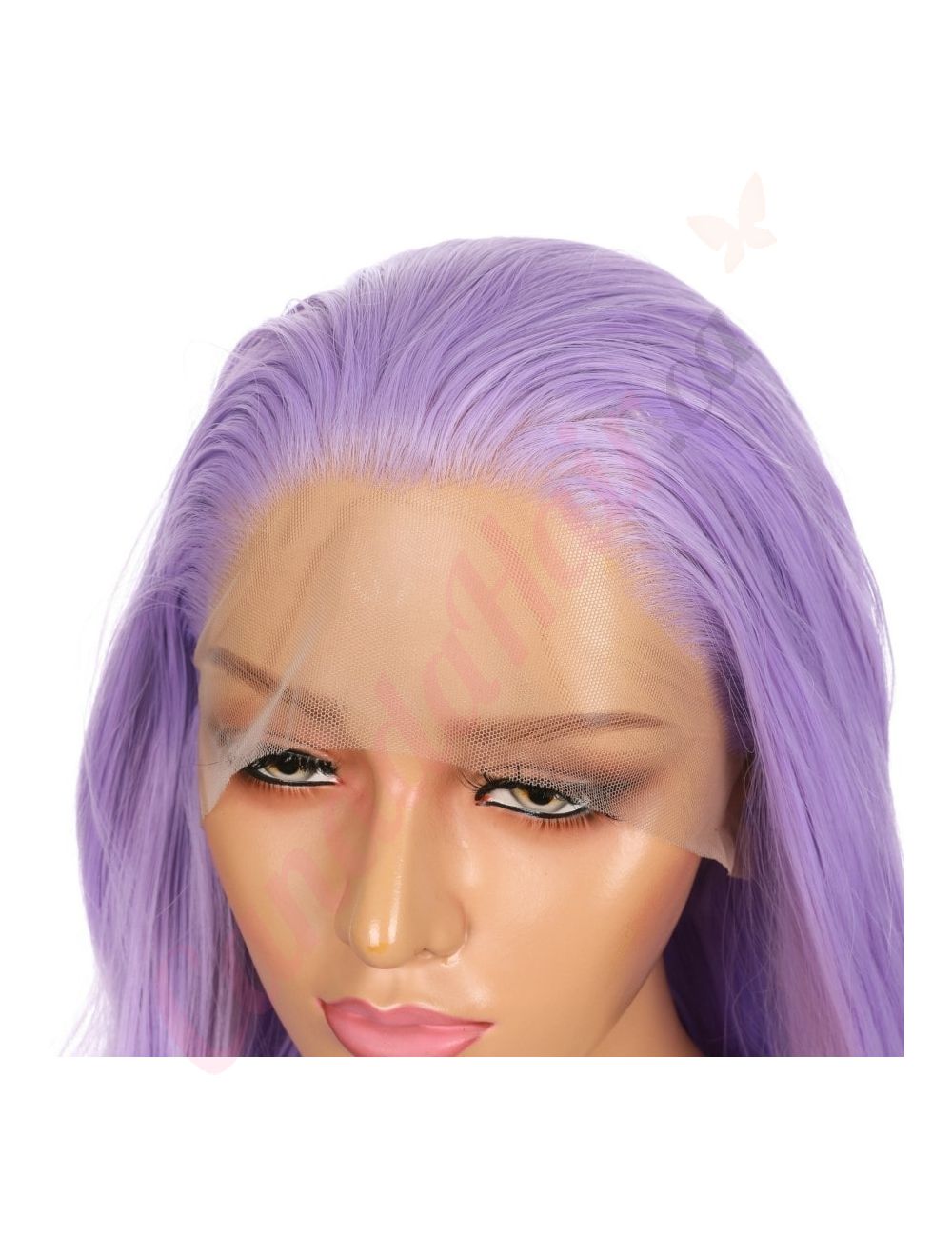 G1904888 v4 Long Pastel Purple Synthetic Hair Wig Final Sale