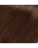 14 inch Topper for Part Area (Large Coverage), Remy Hair Chocolate Brown #4 60g