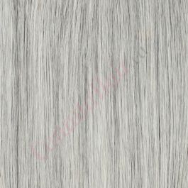 18 inch Topper for Part Area, Remy Hair Salt & Pepper Grey #1b80 65g