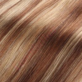 18 inch Topper Full Coverage, Remy Hair Chestnut Brown Balayage #6t6/18 ...