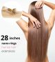 28 Inch Nano-Rings Human Hair