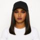 Dark Brown #2 Wig Hat - Human Hair [FINAL SALE]