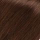 18 inch Clip-in Volumizer Human Hair Chocolate Brown #4 50g