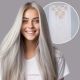 Silver Clip-ins Synthetic Hair [FINAL SALE]