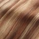 14 inch Wavy Clip-ins Thick Remy Human Hair Chestnut Brown Balayage #6t6/18 125g(PRE-ORDER, SHIPS IN 4 TO 6 WEEKS)