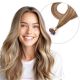 Chestnut Brown Balayage #6t6/18 Micro-loops Human Hair