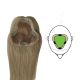 Ash Blonde Hair Topper For Thinning Hair Part Large Coverage (Size: 3 inch - 5.75 inch x 5 inch) Remy Human Hair 