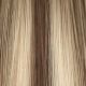 14 inch Clip-ins Remy Human Hair Rooted Medium Brown to Light Ash Blonde #B5A 5AT60 85g