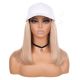 Sandy Blonde Wig Hat - Human Hair [FINAL SALE]