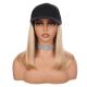 Rooted Honey Blonde Highlights #4t12/613 Wig Hat - Human Hair [FINAL SALE]