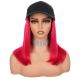 Red Wig Hat - Human Hair [FINAL SALE]