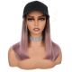 Ombre Pastel Wig Hat - Human Hair [FINAL SALE]