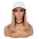 Ombre Blonde Wig Hat - Human Hair [FINAL SALE]