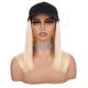 Blonde #60 Wig Hat - Human Hair [FINAL SALE]