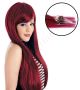 Burgundy Micro-loops Human Hair