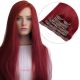 Burgundy Clip-ins Human Hair