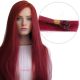 Burgundy Fusion Human Hair
