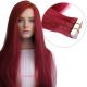 Burgundy Tape-ins Human Hair