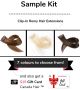 Get a sample of Clip-in Remy Hair Extensions [FINAL SALE]