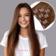 Chestnut Brown #6 Clip-ins Synthetic Hair [FINAL SALE]