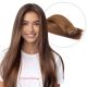 Chestnut Brown #6 Sew-ins Human Hair