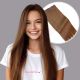 Chestnut Brown #6 Invisible Wire Extensions - Synthetic Hair [FINAL SALE]
