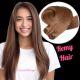 Chestnut Brown #6 Sew-ins Remy Hair