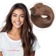 Chocolate Brown #4 Sew-ins Human Hair