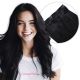 Jet Black #1 Clip-in Volumizer - Human Hair