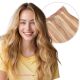 Honey Brown & Ash Blonde #12/24 Clip-in Volumizer - Human Hair