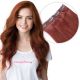 Dark Auburn #33 Clip-in Volumizer - Human Hair