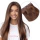 Chestnut Brown #6 Clip-in Volumizer - Human Hair