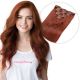 Dark Auburn #33 Clip-ins Human Hair