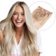 Dark Blonde Balayage Clip-ins Human Hair