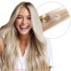 Dark Blonde Balayage Micro-loops Human Hair