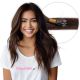 Dark Brown #2 Nano-Rings Human Hair