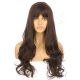 DM1810756-v4 Brown Long Synthetic Hair Wig with Bangs [FINAL SALE]