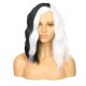 DM2031056-v4 Split Dye Short Synthetic Hair Wig  [FINAL SALE]