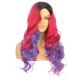 DM2031105-v4 Ombre Red and Blue Long Synthetic Hair Wig  [FINAL SALE]